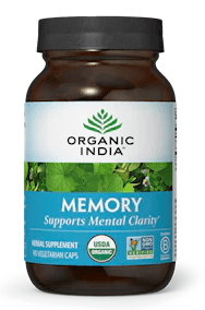 Memory (90 Capsules) - Organic India by Organic India
