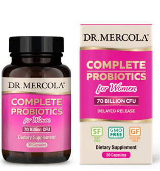 Complete Probiotics for Women (30 capsules) Dr Mercola - BBE 30/09/2025 by Dr Mercola