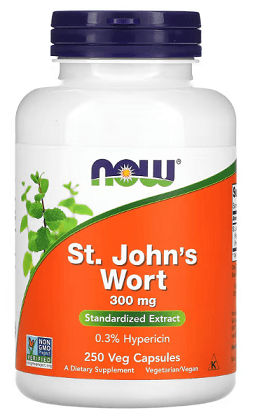 St. John's Wort, 300 mg, 250 Veg Capsules - Now Foods by Now Foods