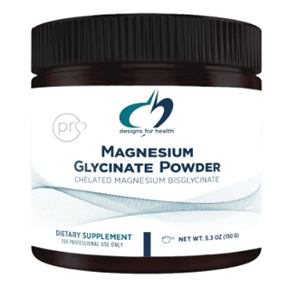 Magnesium Glycinate Powder (150g) - Designs for Health by Designs for Health