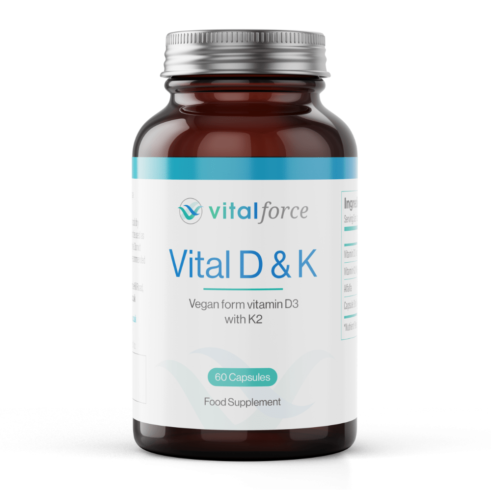 Vital D & K 60 capsules - Vital Force by Vital Force