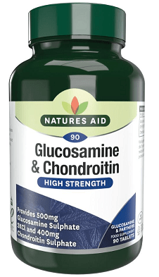 Glucosamine & Chondroitin 90 Tablets - Nature's Aid by Nature's Aid