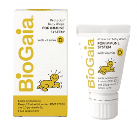 Protectis Baby Drops with Vitamin D 10ml - BioGaia - BBE 31/10/2025 by BioGaia