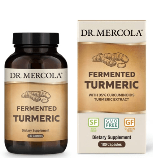 Organic Fermented Turmeric, 60 capsules - Dr Mercola by Dr Mercola