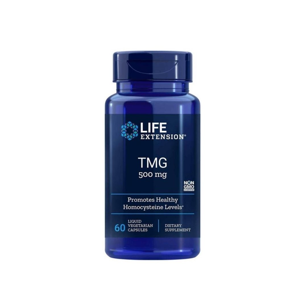 TMG 500mg (60 capsules) Life Extension by Life Extension