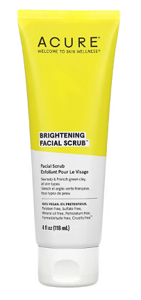 Brightening Facial Scrub, 4 fl oz (118 ml) - Acure by Acure