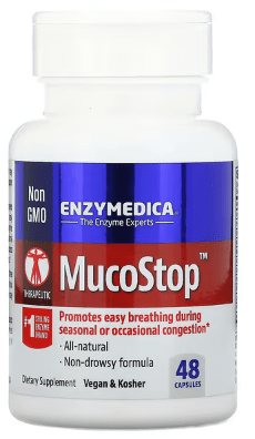 Enzymedica MucoStop (48 Capsules) – Nature's Balance