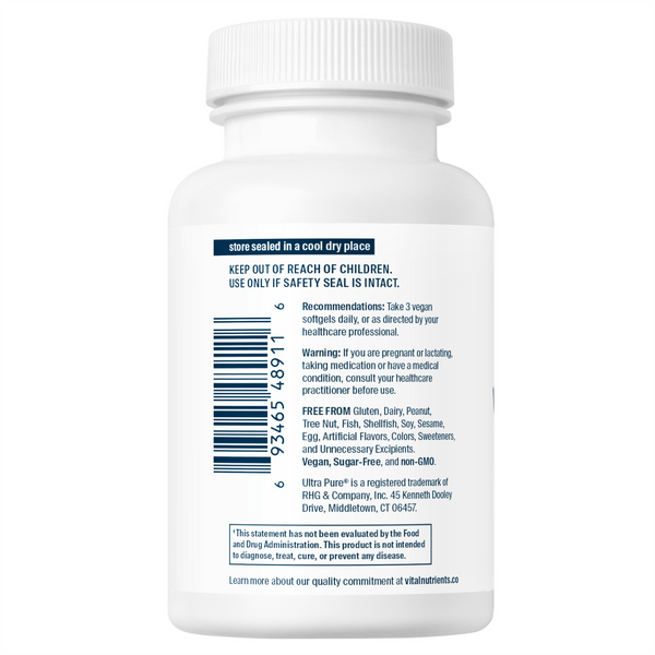 Vital Nutrients Vegan Omega SPM+ - 90 Softgels by Vital Nutrients