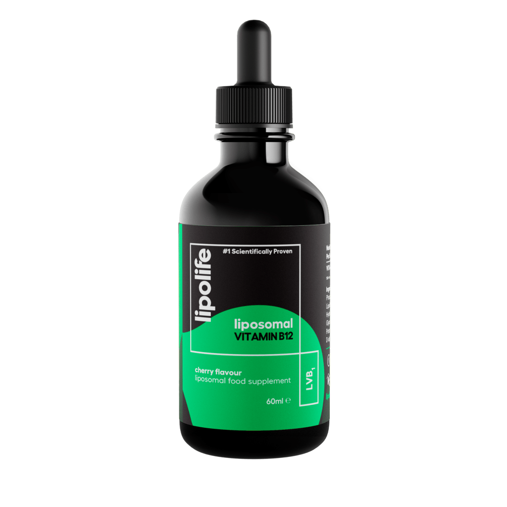 LVB1 Liposomal Vitamin B12 (Strawberry & Vanilla) 60ml - Lipolife by Lipolife