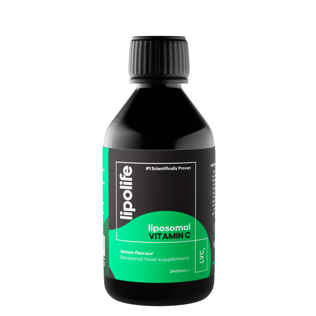 LVC7 Liposomal Vitamin C (Lemon Flavour) Ethanol - free, 250ml – Lipolife by Lipolife
