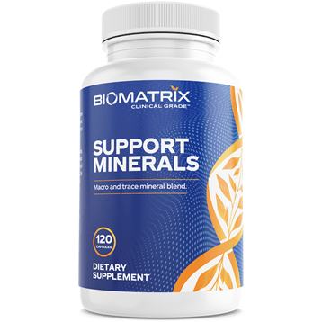 Support Minerals 120 caps - Biomatrix - BBE 31/01/2026 by BioMatrix