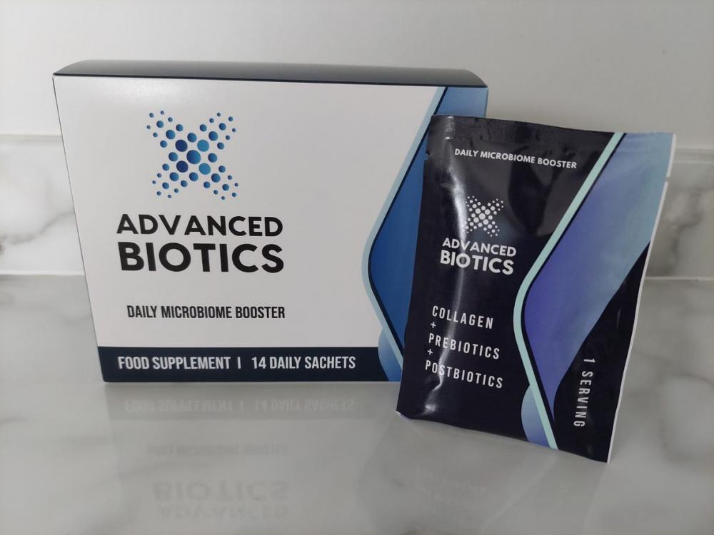 Advanced Biotics  Daily Microbiome Booster 14 Sachets