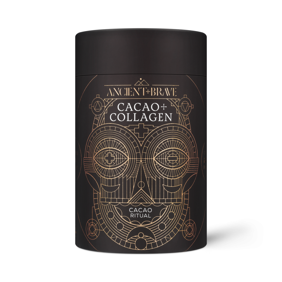 Ancient + Brave  Cacao + Collagen Tub 250g