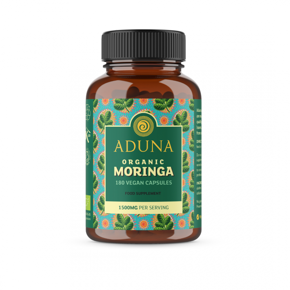 Aduna  Organic Moringa Capsules 180's