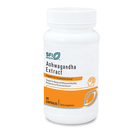 Ashwagandha Extract (60 Capsules) - SFI Health by Klaire Labs
