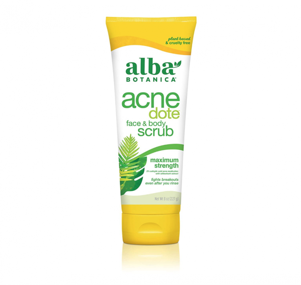 Alba Botanica  Acne Dote Face & Body Scrub 227g