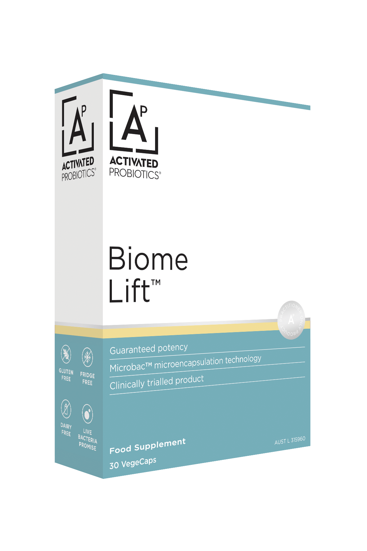 Activated Probiotics  Biome Lift 30's