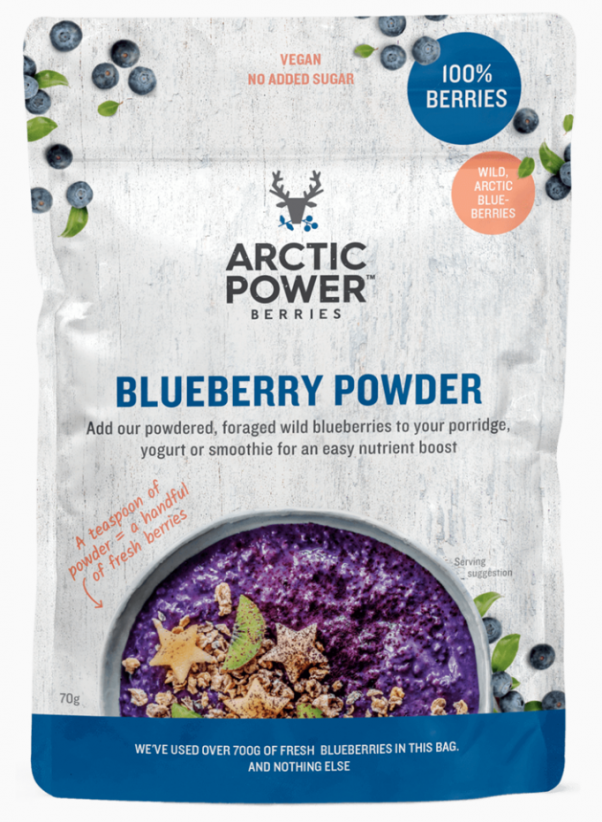 Arctic Power Berries  Blueberry Powder 70g