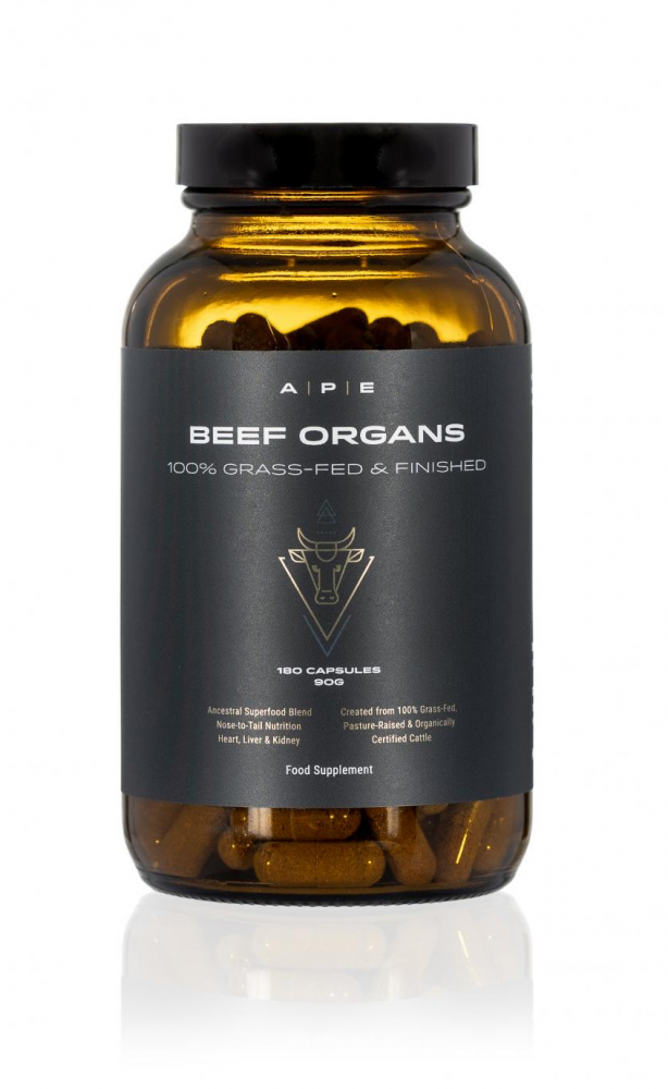 APE Nutrition  Beef Organ Capsules 180's