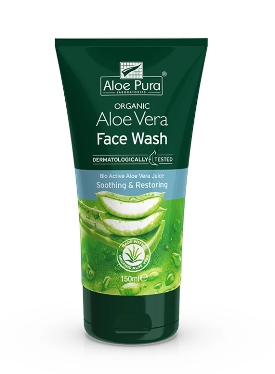 Aloe Pura  Organic Aloe Vera Face Wash 150ml