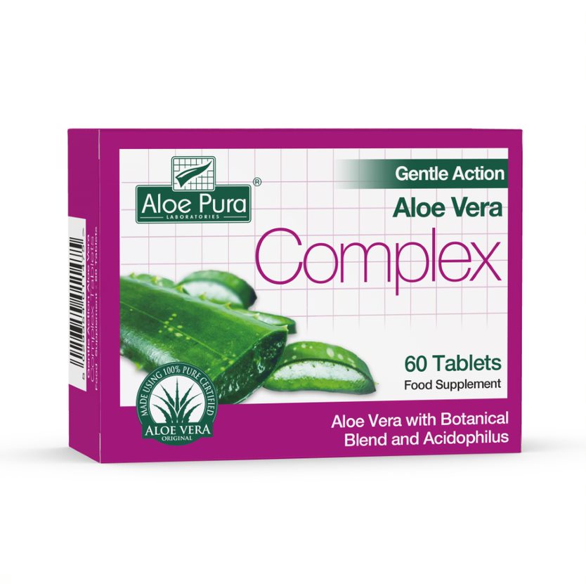 Aloe Pura  Gentle Action Aloe Vera Complex 60's