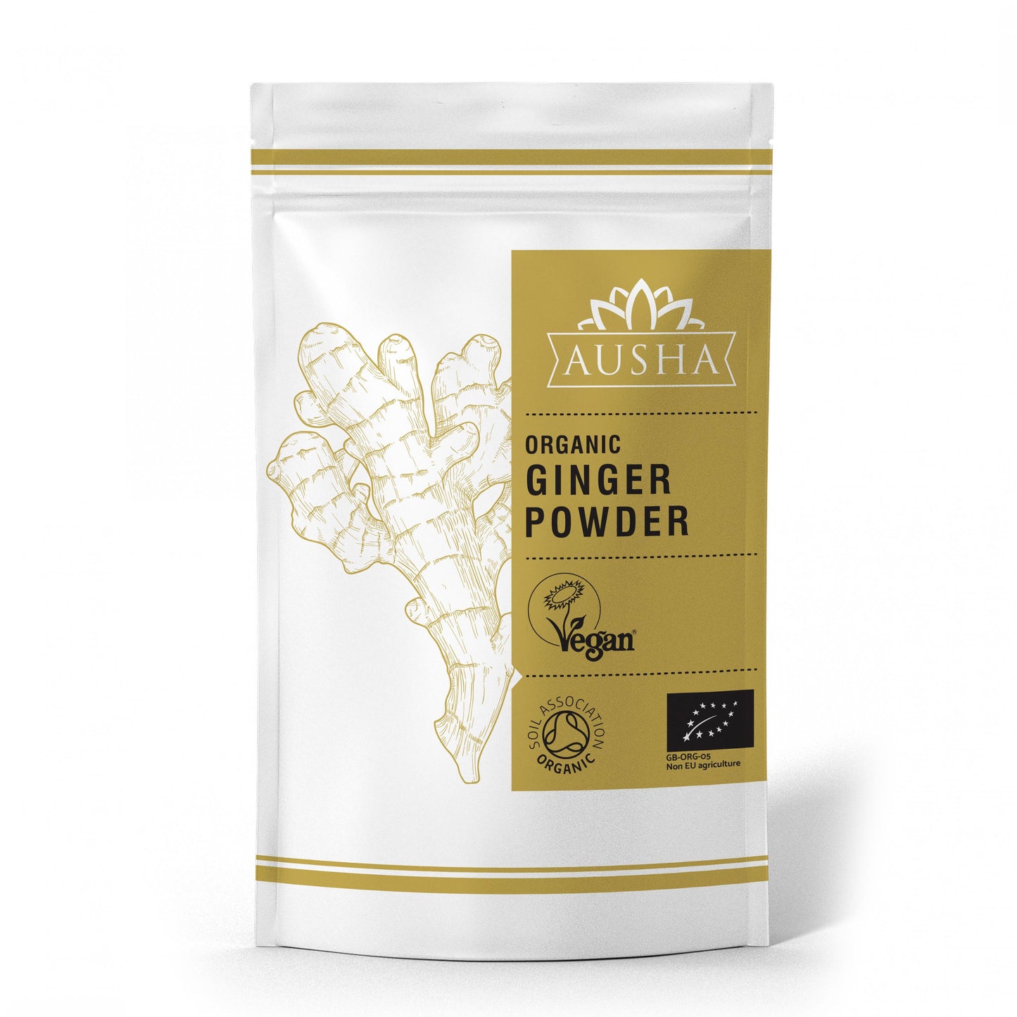 Ausha  Organic Ginger Powder 250g