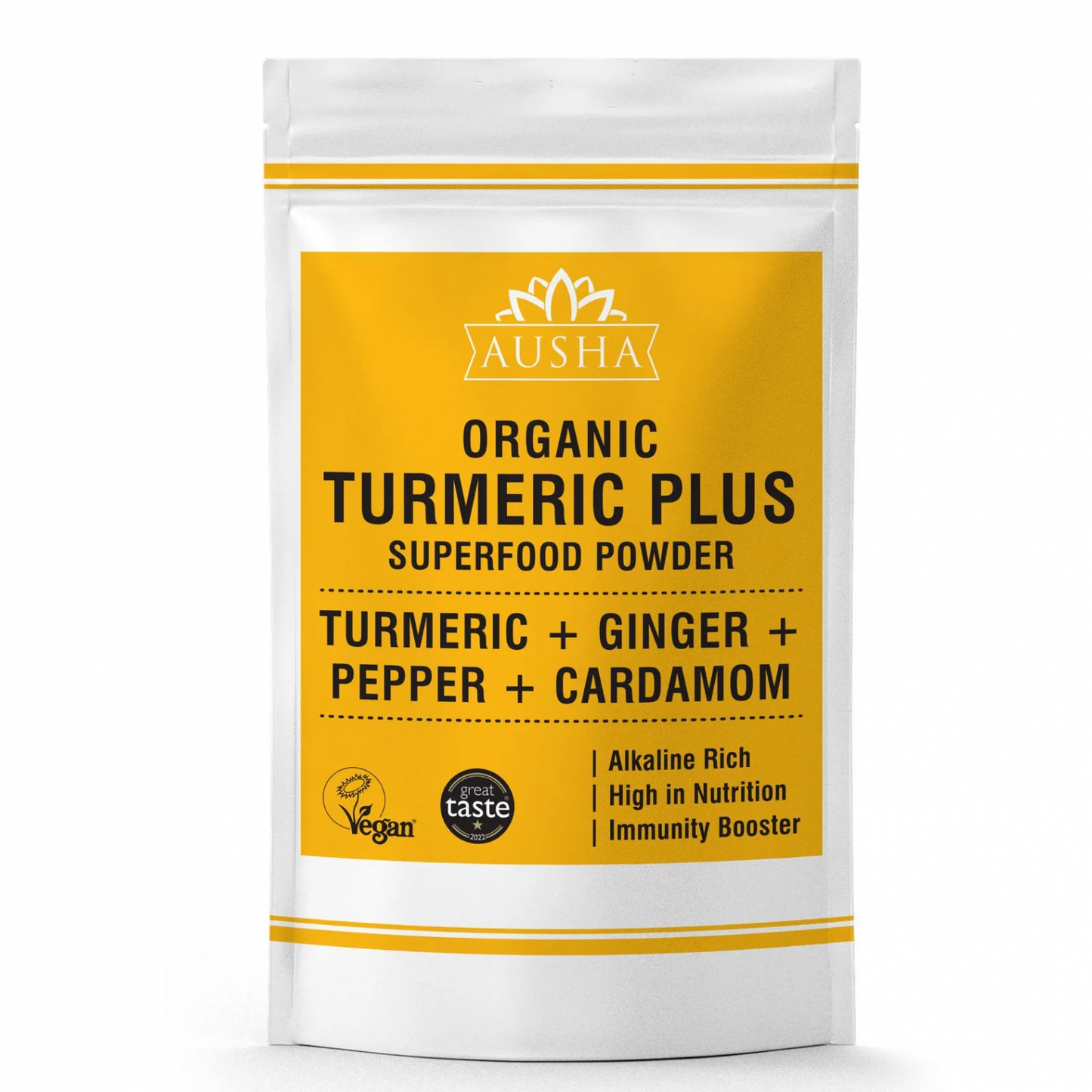 Ausha  Organic Turmeric Plus Superfood Powder 250g