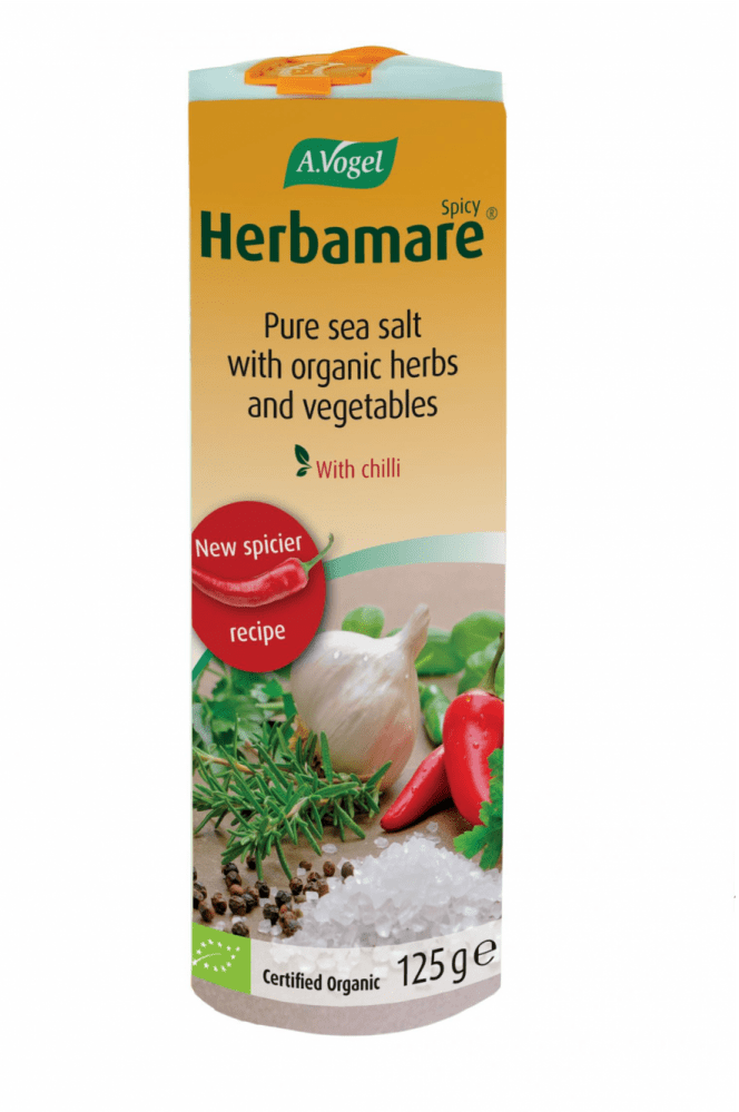A Vogel (BioForce) Herbamare Spicy Seasoning Salt 125g by A Vogel (BioForce)