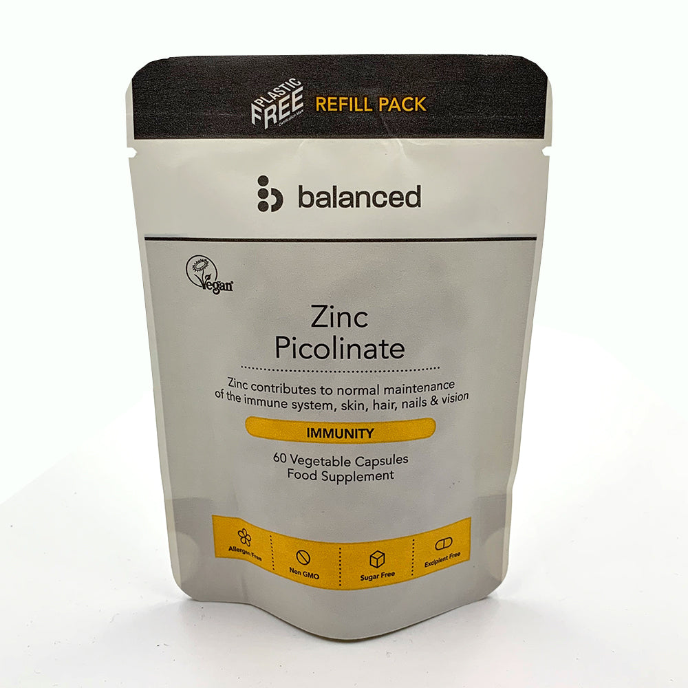 Balanced  Zinc Picolinate (Refill Pack) 60's