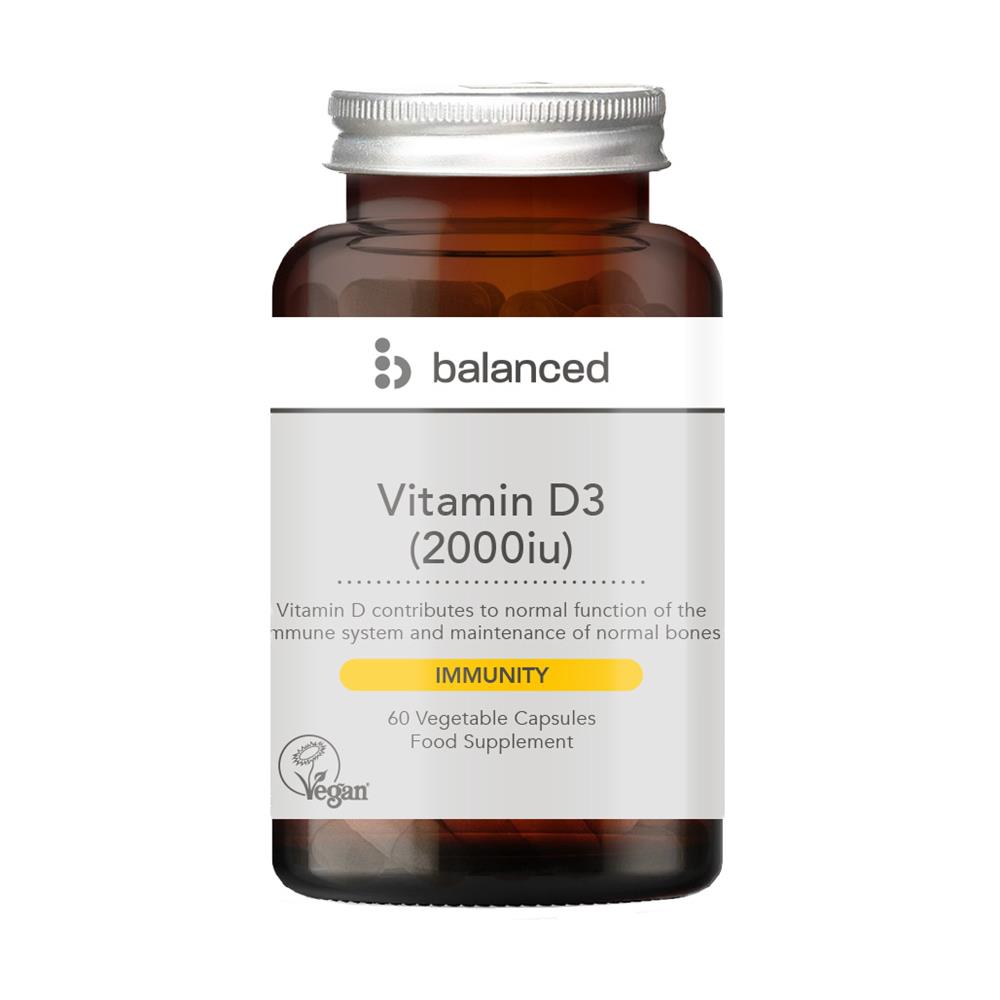 Balanced  Vitamin D3 (2000iu) 60's