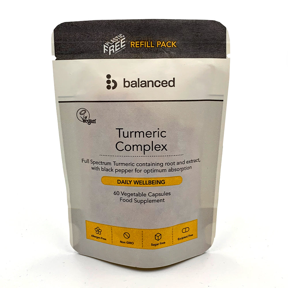 Balanced  Turmeric Complex (Refill Pack) 60's