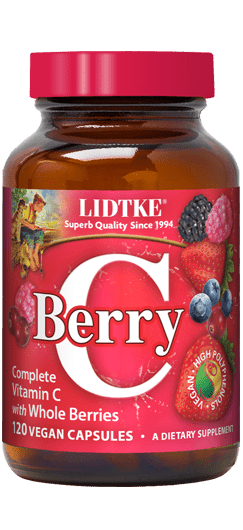 Berry-C Complete Vitamin C 120 Capsules Lidtke – Nature's Balance
