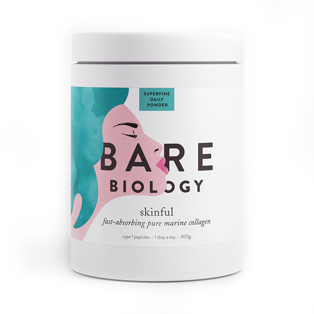 Bare Biology  Skinful Pure Marine Collagen Powder 300g