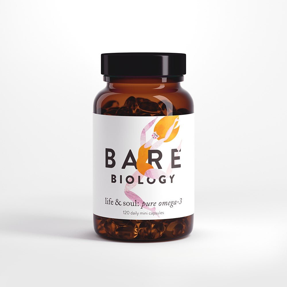 Life & Soul Pure Omega - 3 120 Mini Capsules - Bare Biology by Bare Biology