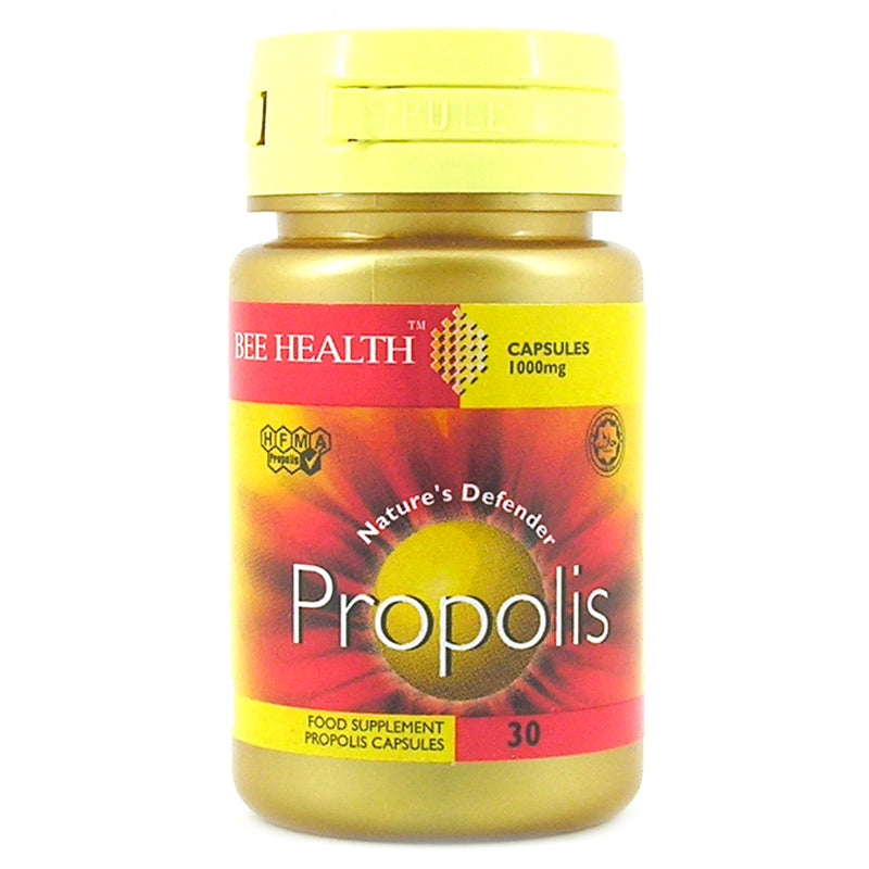 Bee Health  Propolis Capsules 1000mg 30's