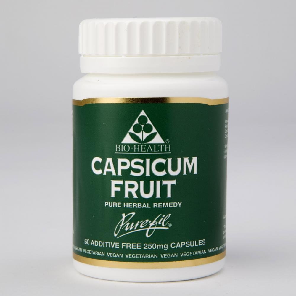Bio - Health Capsicum Fruit 60's by Bio - Health