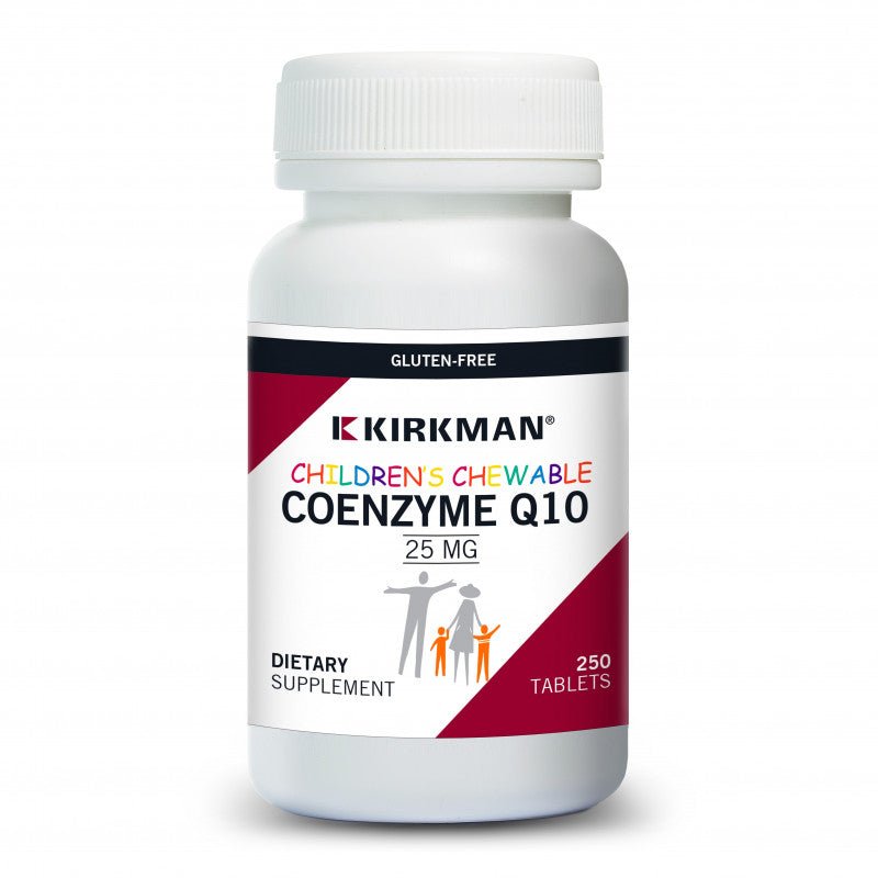 Children's Coenzyme Q10 25 mg, 250 Chewable Tablets - Kirkman Labs by Kirkman Laboratories