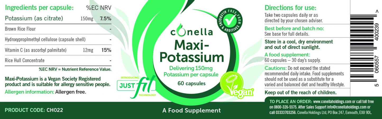 Conella  Maxi-Potassium 60's