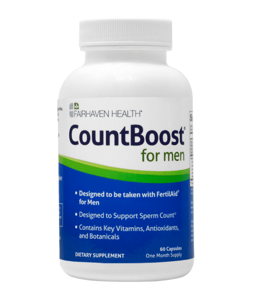 CountBoost for Men, 60 Capsules - Fairhaven Health by Fairhaven Health