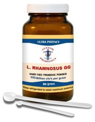 L. Rhamnosus GG Powder - Strain GG 50g - Custom Probiotics *SOI* by Custom Probiotics