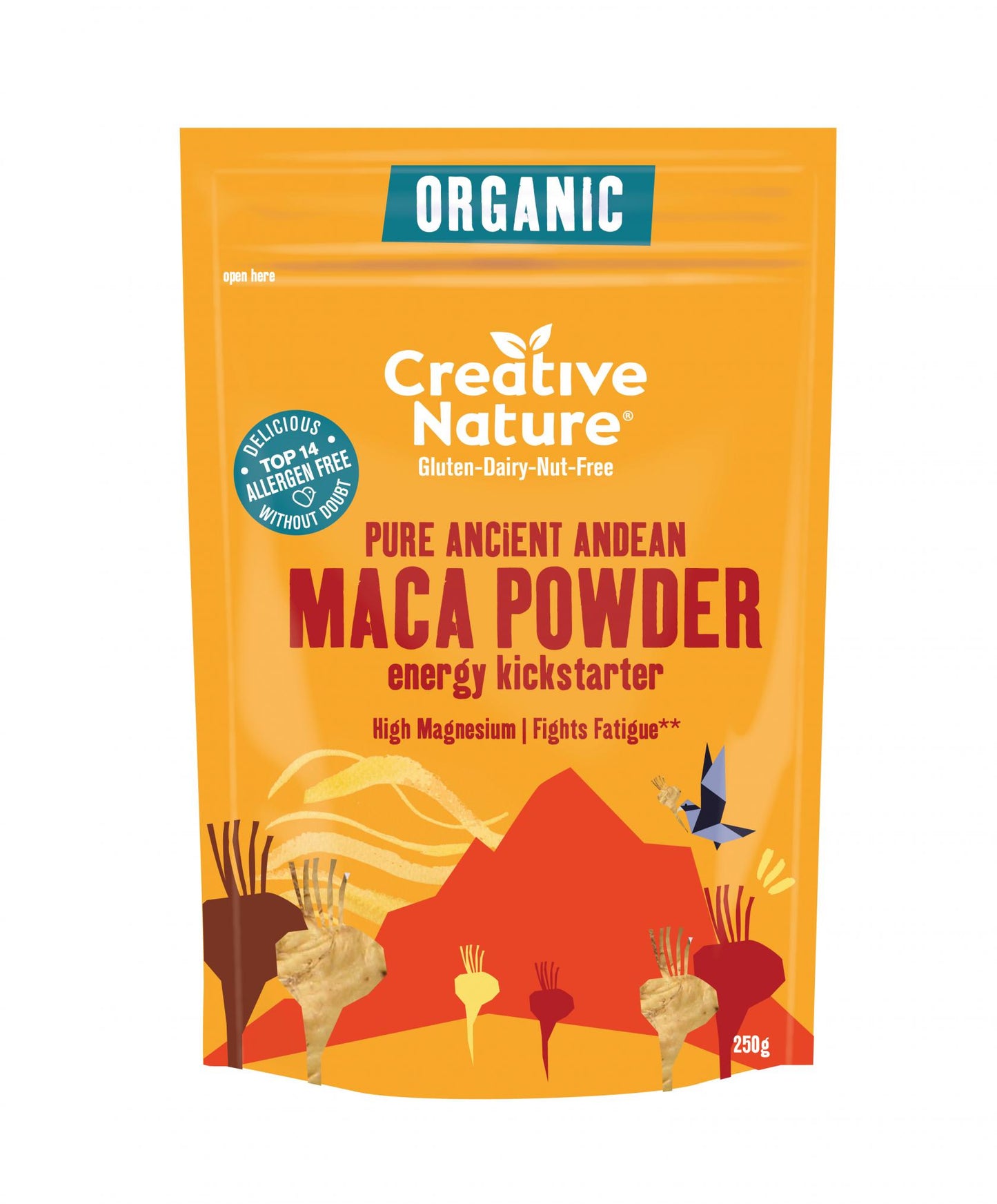 Creative Nature Pure Ancient Andean Maca Powder (Organic) 250g by Creative Nature