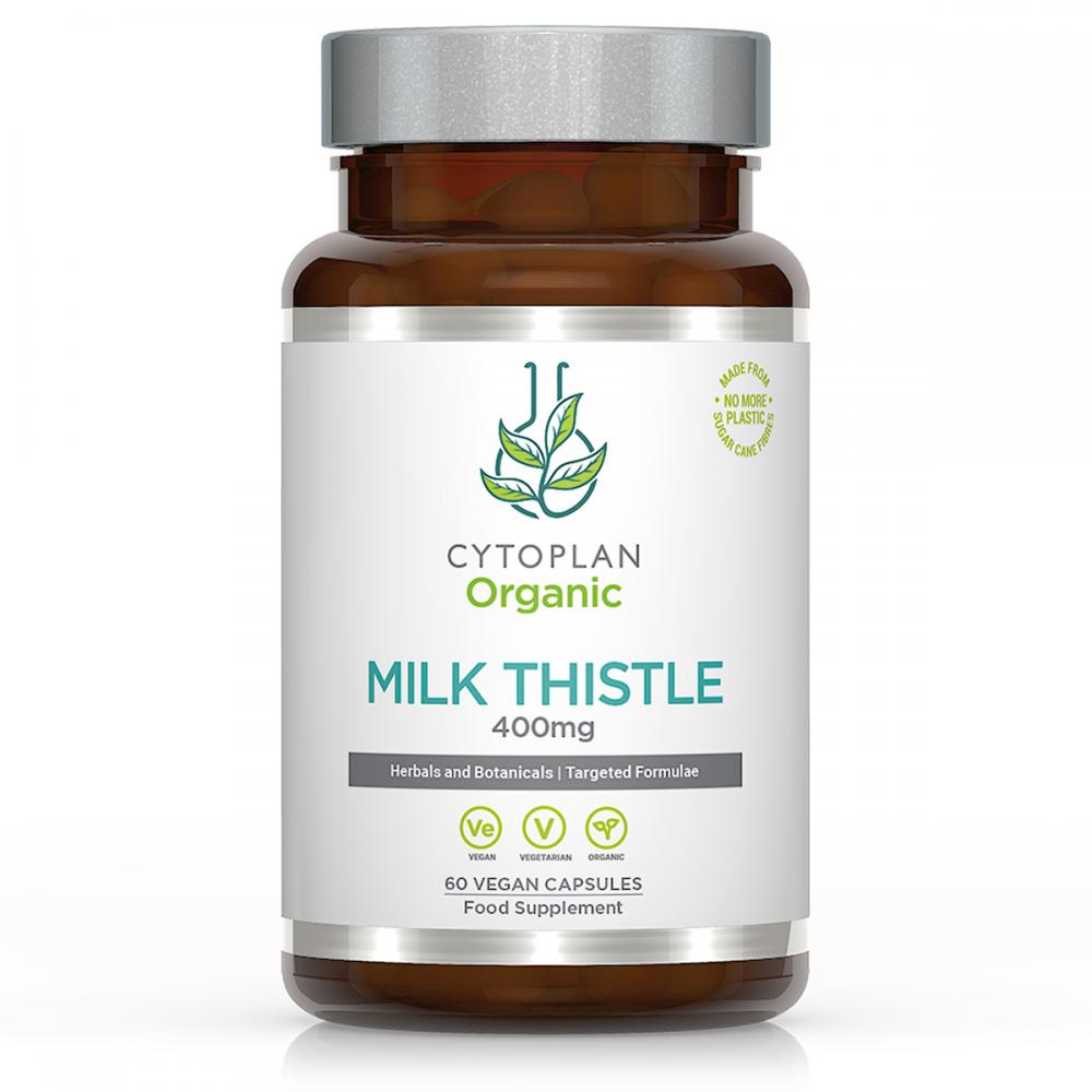 Cytoplan  Organic Milk Thistle 400mg 60's