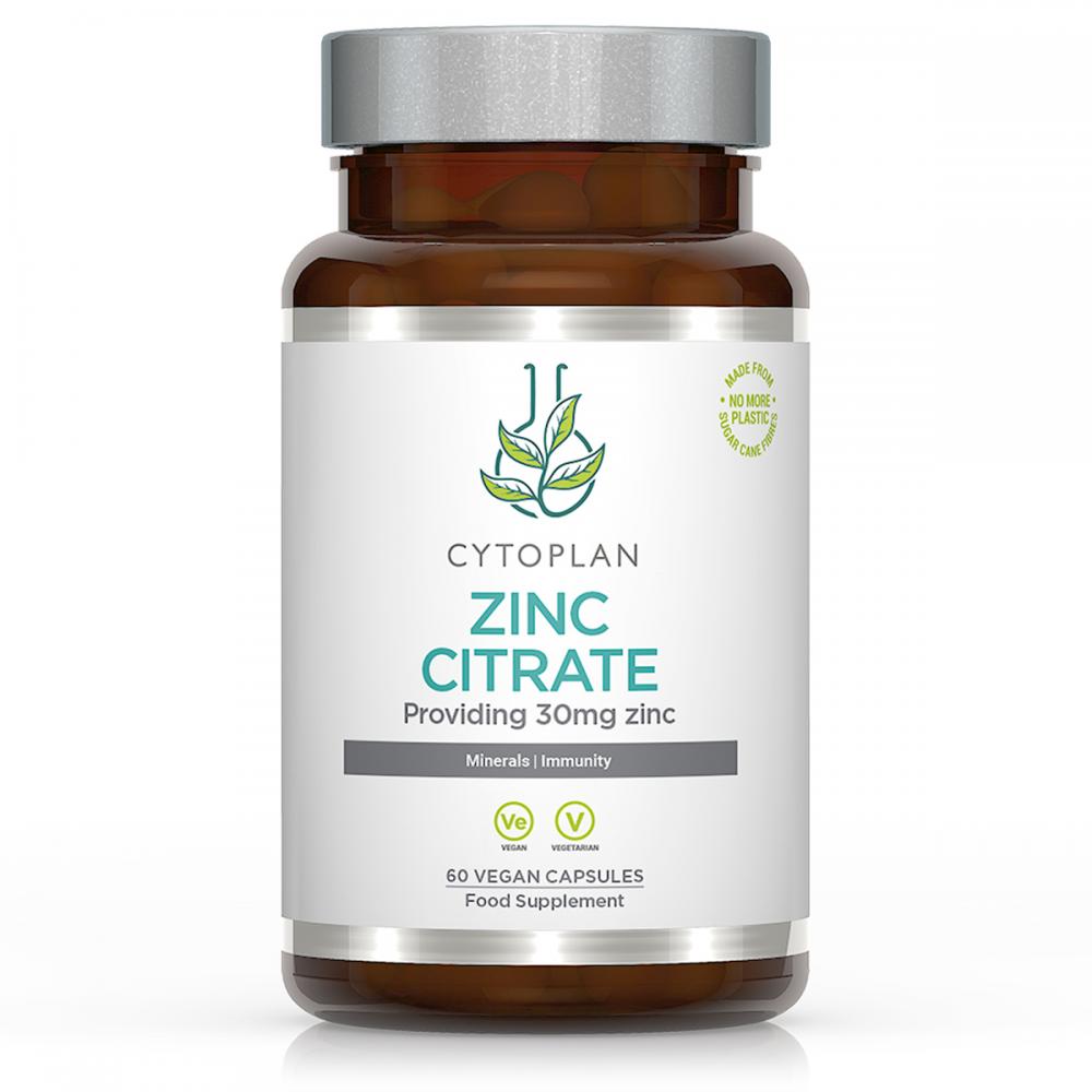 Cytoplan  Zinc Citrate 30mg 60's