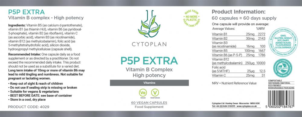 Cytoplan  P5P Extra 60's