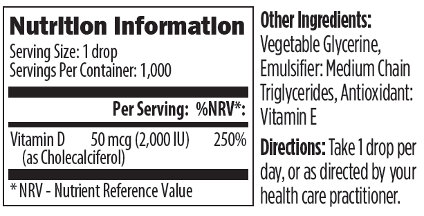 Designs For Health  Hi-Po Emulsi-D3 30ml