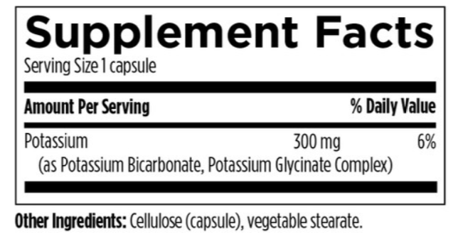 Designs For Health K+2 Potassium 120's by Designs For Health