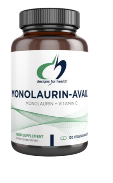 Designs For Health  Monolaurin-Avail 120's