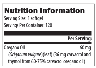 Designs For Health  Oil of Oregano 120's