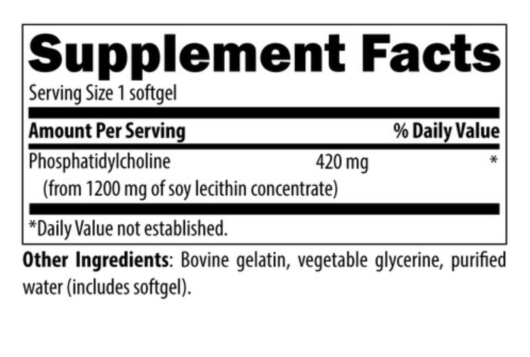 Designs For Health  Phosphatidylcholine 180's