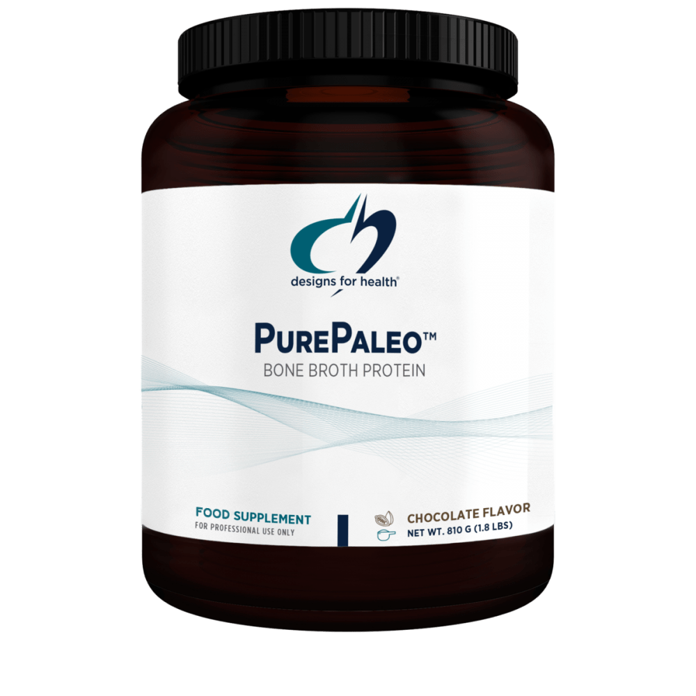 Designs For Health Pure Paleo Bone Broth Protein Chocolate 810g by Designs For Health